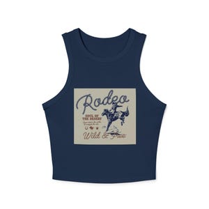 Cowgirl Tank Top, Western Racer Tank, Women&#39;s Sleeveless Shirt, Country Music Festival Apparel, Southern Style Clothing