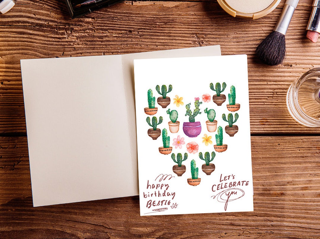Digital Birthday Card Printable Birthday Card Printable - Etsy