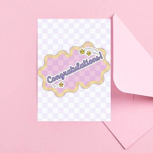Digitale felicitatiekaart, felicitatiekaart, trots op je kaart, digitale download, digitale kaart, afdrukbare kaart, afstudeerkaart
