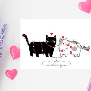 Printable Valentine's Day Card, Valentine's Card, Printable Card ...