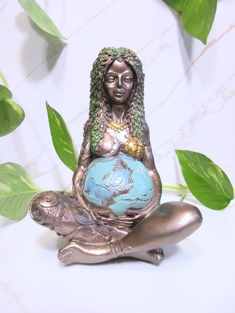 Sage Goddess Madre Tierra Mother's Day Set for celebrating Gaia