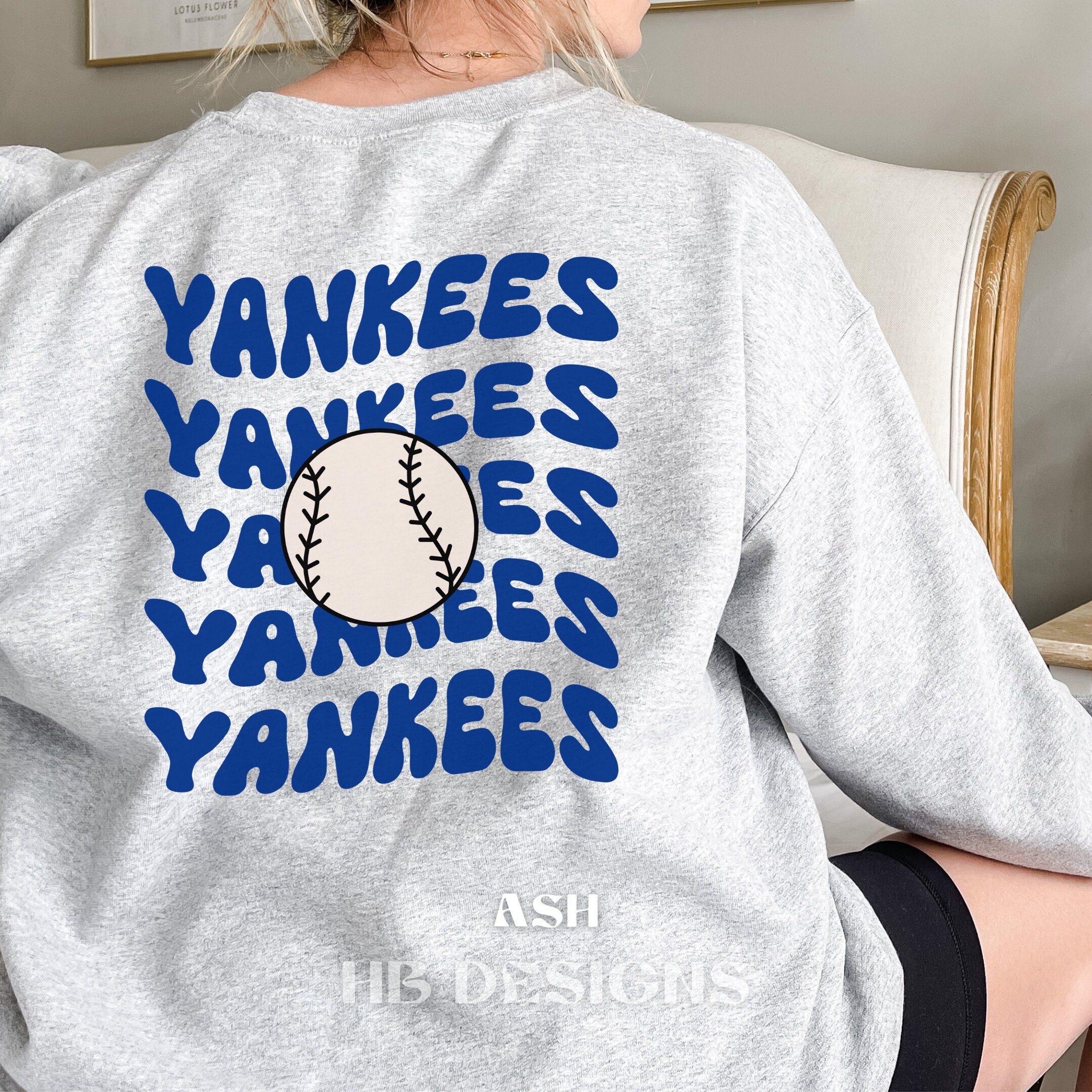 Yankees Crewneck - Etsy Canada