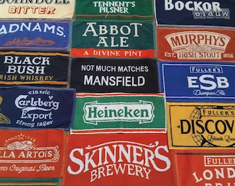 Vintage pub beer/bar towels