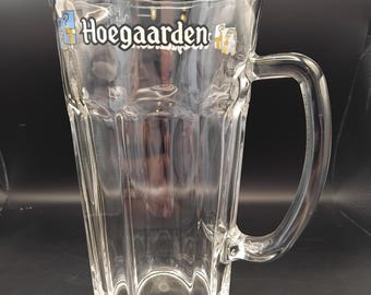 A Hoegaarden 2 pint glass pitcher/jug