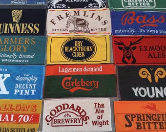 Vintage pub beer/bar towels