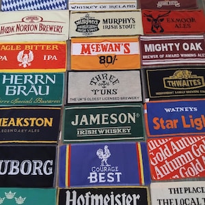 Vintage pub beer/bar towels