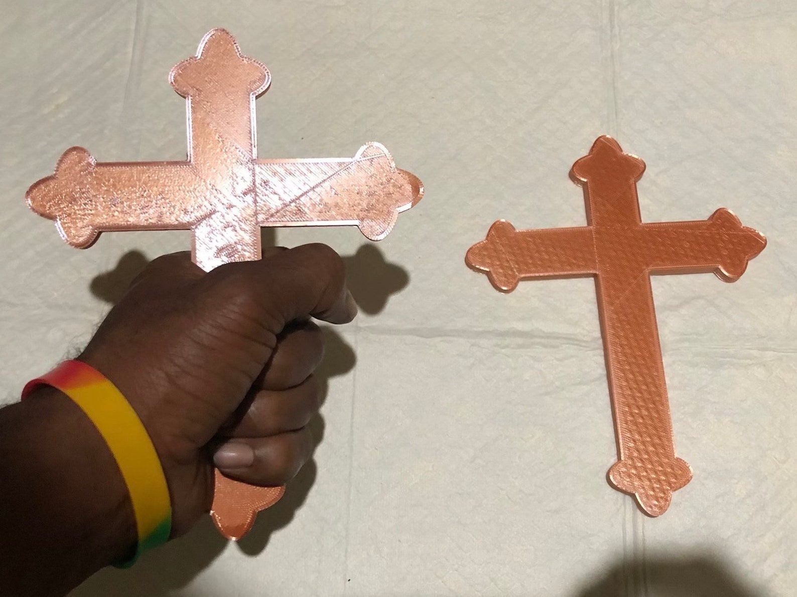 Roblox Doors Crucifix 3d Print Copper Etsy