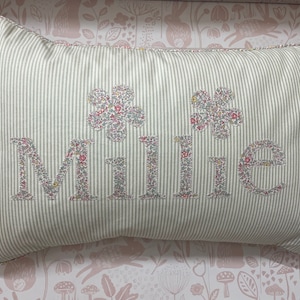Personalised Liberty of London luxurious children's cushions