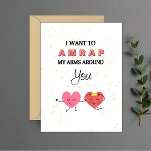 Boyfriend Girlfriend Gym Card| Gym Gifts| Gym Card for Her Him| Birthday Card | Funny Gym Card| Fitness Printable Card | Digital Download