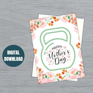 Muttertag Gym Mom Karte | Fitness Gym Muttertagskarte| Crossfit Muttertag| Gym Mama Karte| Workout Mama Karte| Gym Frau Karte| Gym Card