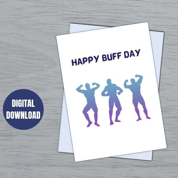 Birthday Card for Bodybuilder Etsy Ireland