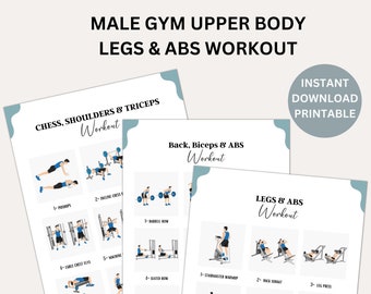 Legs and abs workout online male