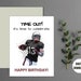 Football Printable Birthday Card|football Lovers Gift| Digital Football ...
