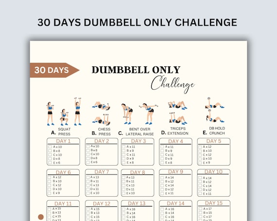 Dumbbell only workout pdf sale