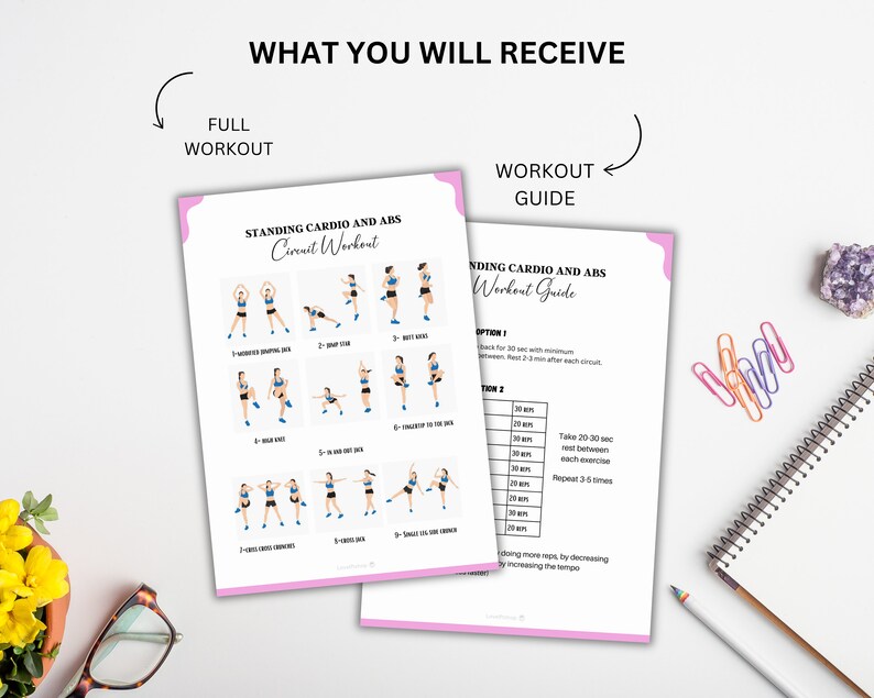 Weight Loss Exercise Guide, Fitness Exercises, Body Shred Guide, Abs ...