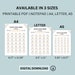 30 Day Challenge Tracker | 30 Day Challenge Printable |30 Day Habit ...