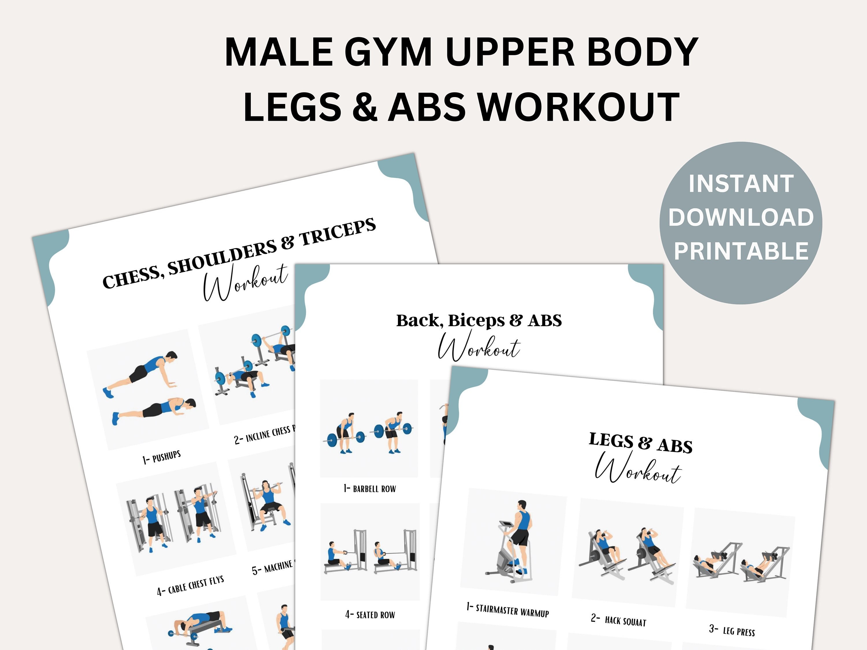 Legs and abs workout male hotsell