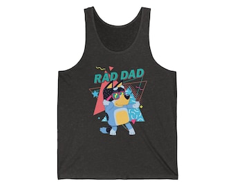 Fathers Day, Fathers Day gift, Fathers Day Shirt, Bluey Rad Dad Shirt, Bluey Friends, Bluey, Bluey Family