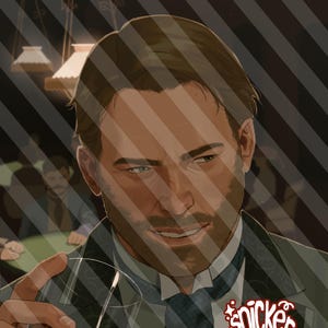 mr. callahan - arthur morgan print [made to order]