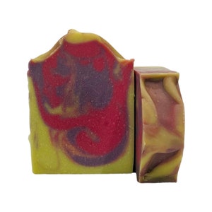 Berry Bliss Bar Soap Vegan Soap, Homemade Soap, Handmade Soap, Natural Soap, Palm Free Soap, Cold Process Soap