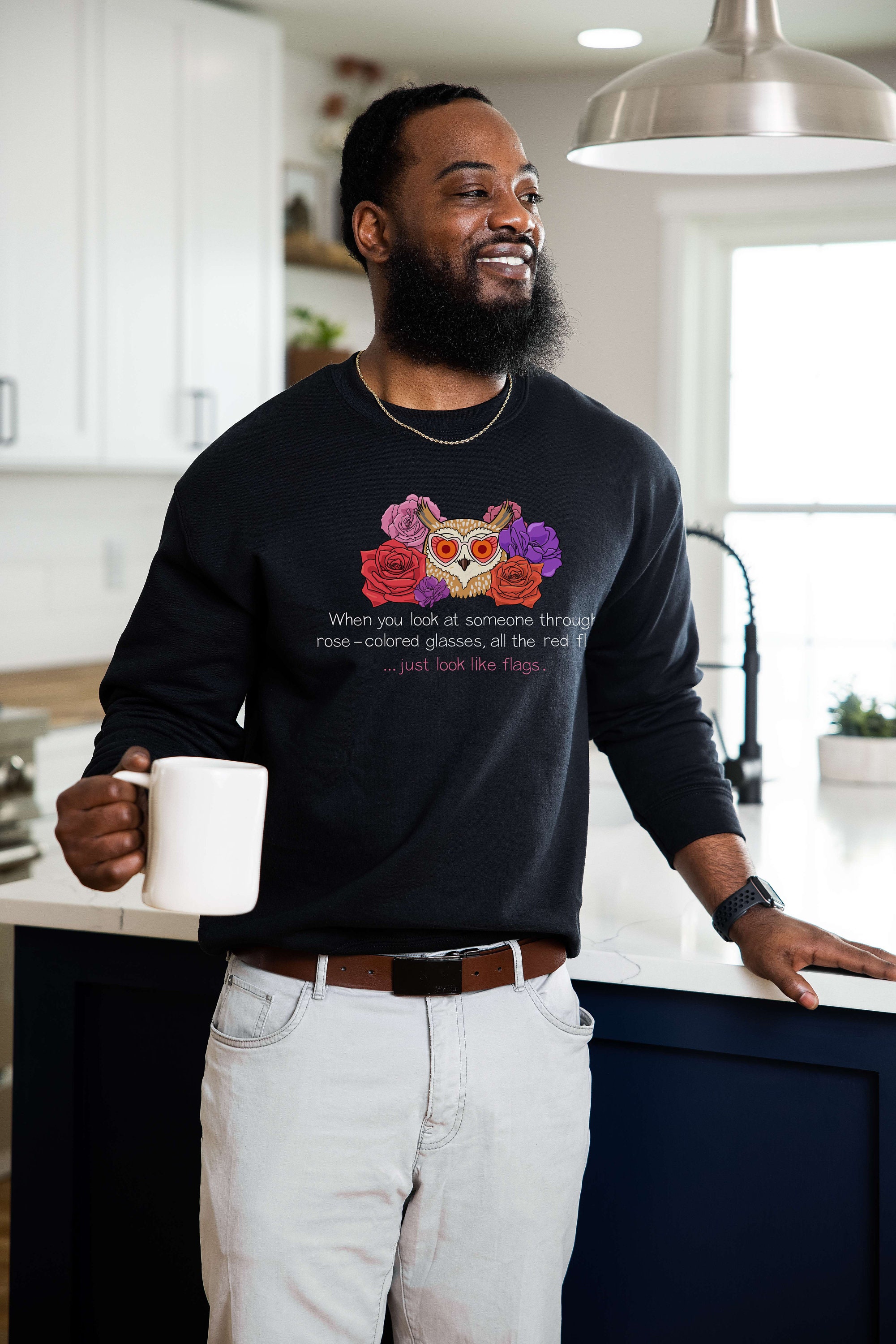 Bojack Horseman Wanda Red Flags Sweatshirt, Unisex Heavy Blend Crewneck Sweatshirt Etsy