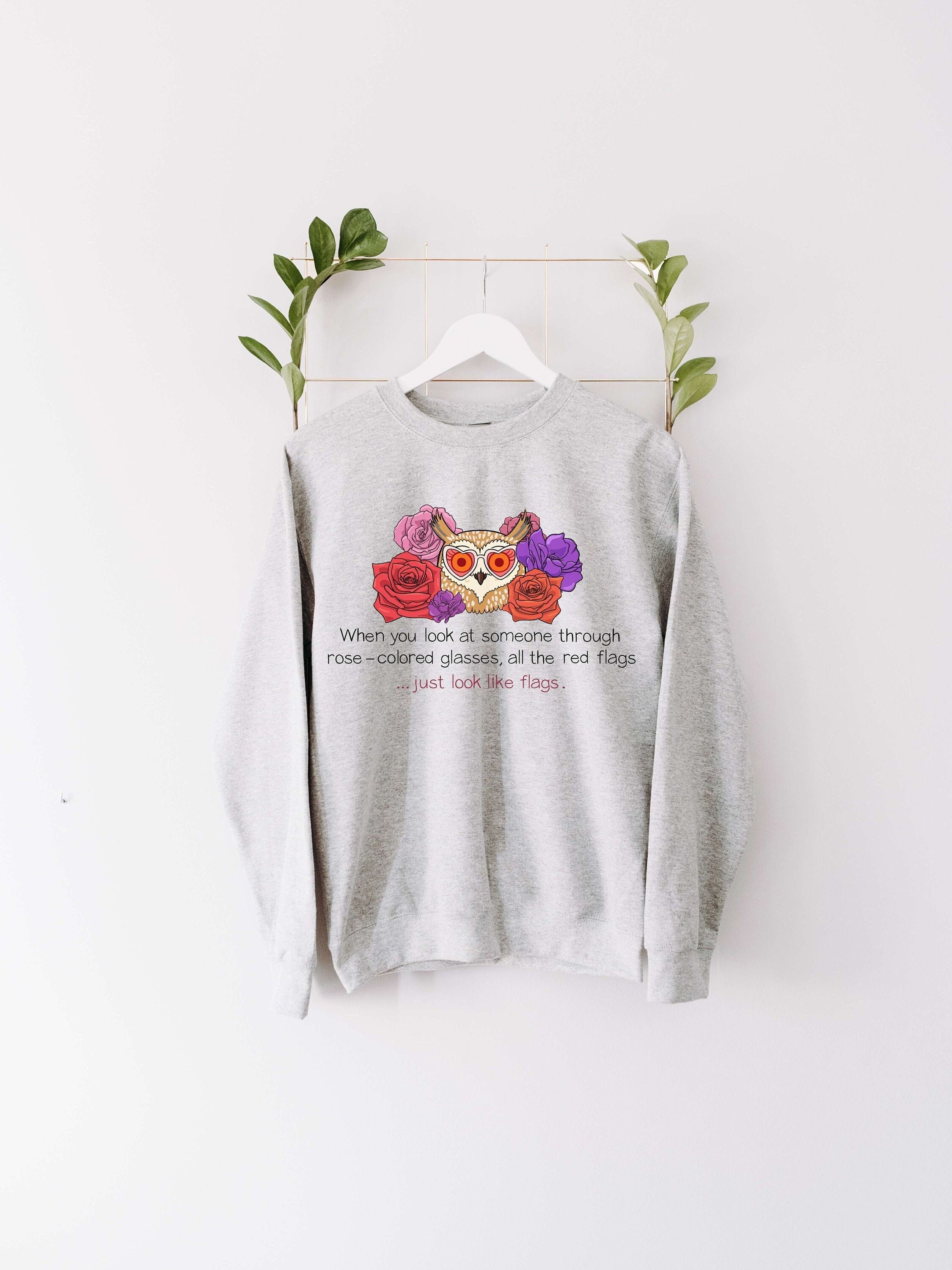 Bojack Horseman Wanda Red Flags Sweatshirt, Unisex Heavy Blend Crewneck Sweatshirt Etsy