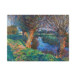 Awakening of Love, Virgilio Tojetti, Landscape Painting, Masterpiece, Vintage Art, Italian Renaissance, Canvas Wall Art, Home & Office Decor