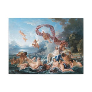 The Triumph of Venus, François Boucher, Famous Painting, Vintage Painting, Home & Office Decor