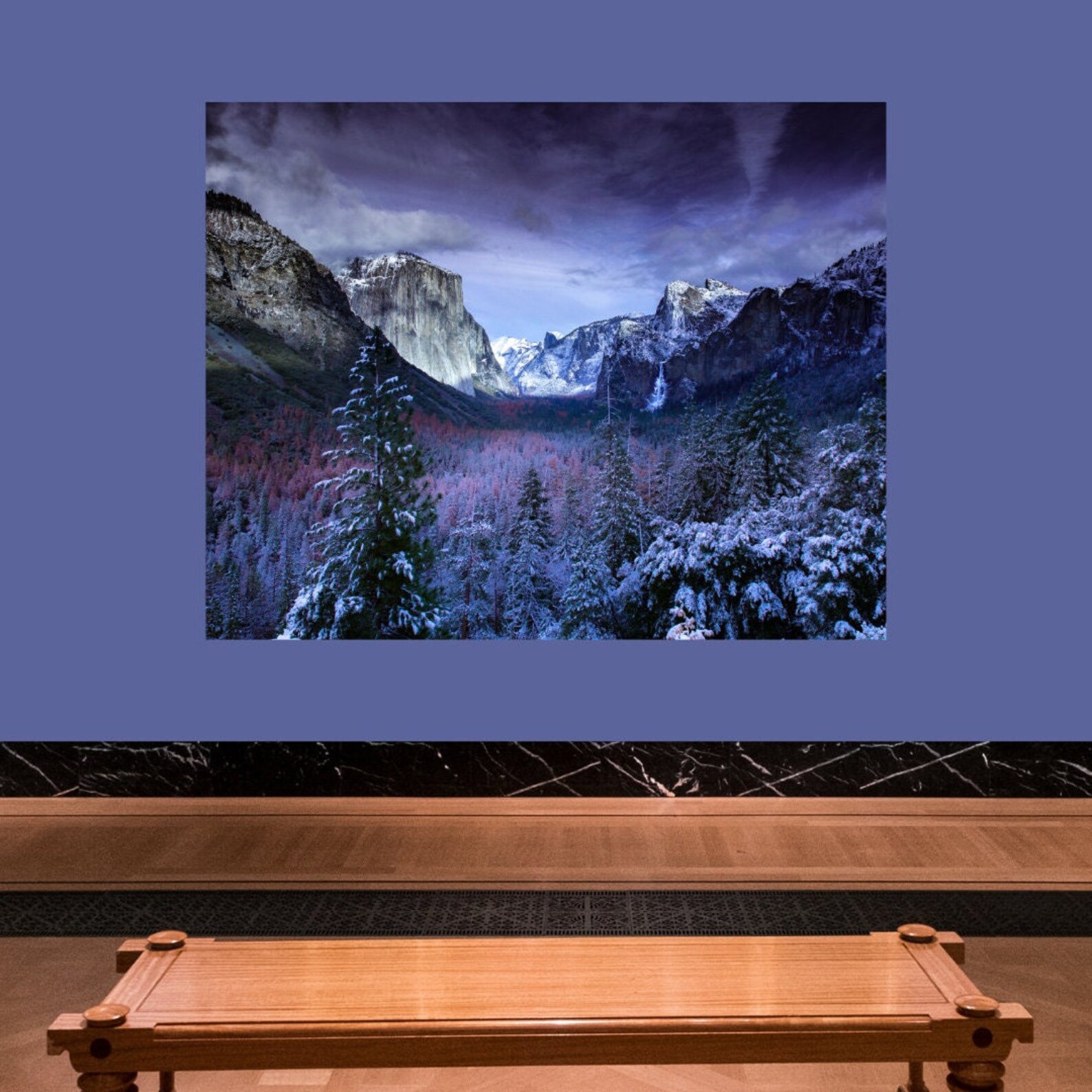 Canvas Wall Decor w/ Landscape main image 1