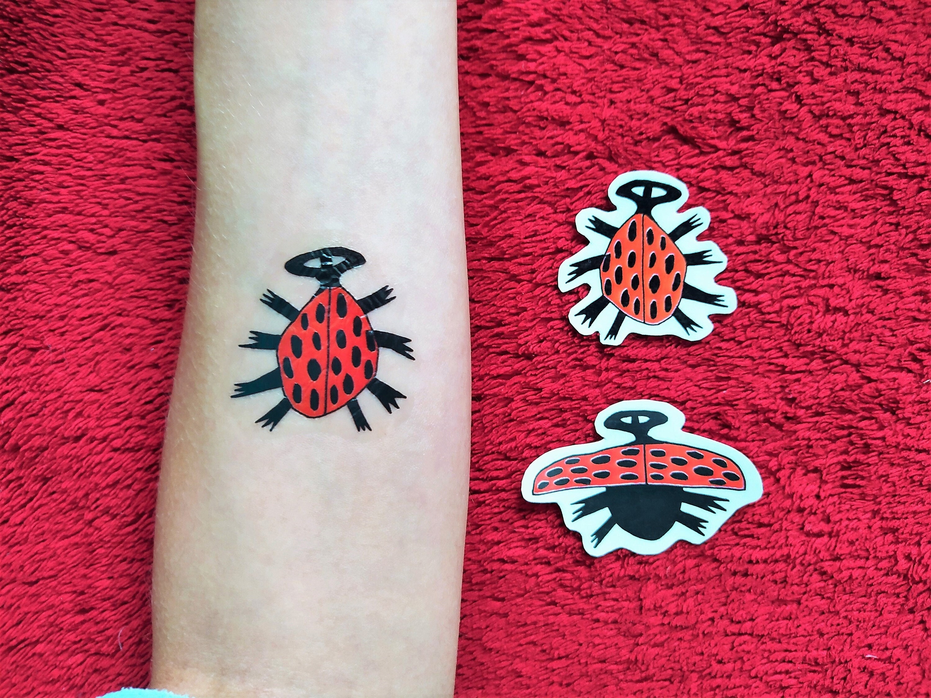 Tattoo uploaded by Angela Laely • Ladybug sternum tattoo • Tattoodo