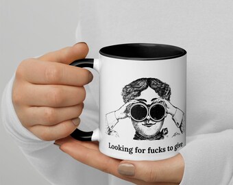 tazza divertente, tazza meme, tazza sarcastica, tazza divertente, tazza da caffè divertente, tazza del venerdì, in cerca di scopate per dare una tazza, regalo tazza divertente