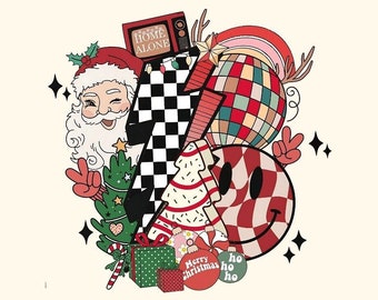Png di Natale retrò.