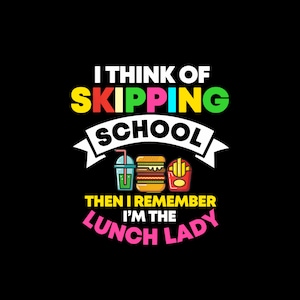 Lunch Lady School Cook Food Service Werknemer Cafetaria Crew Digitale PNG