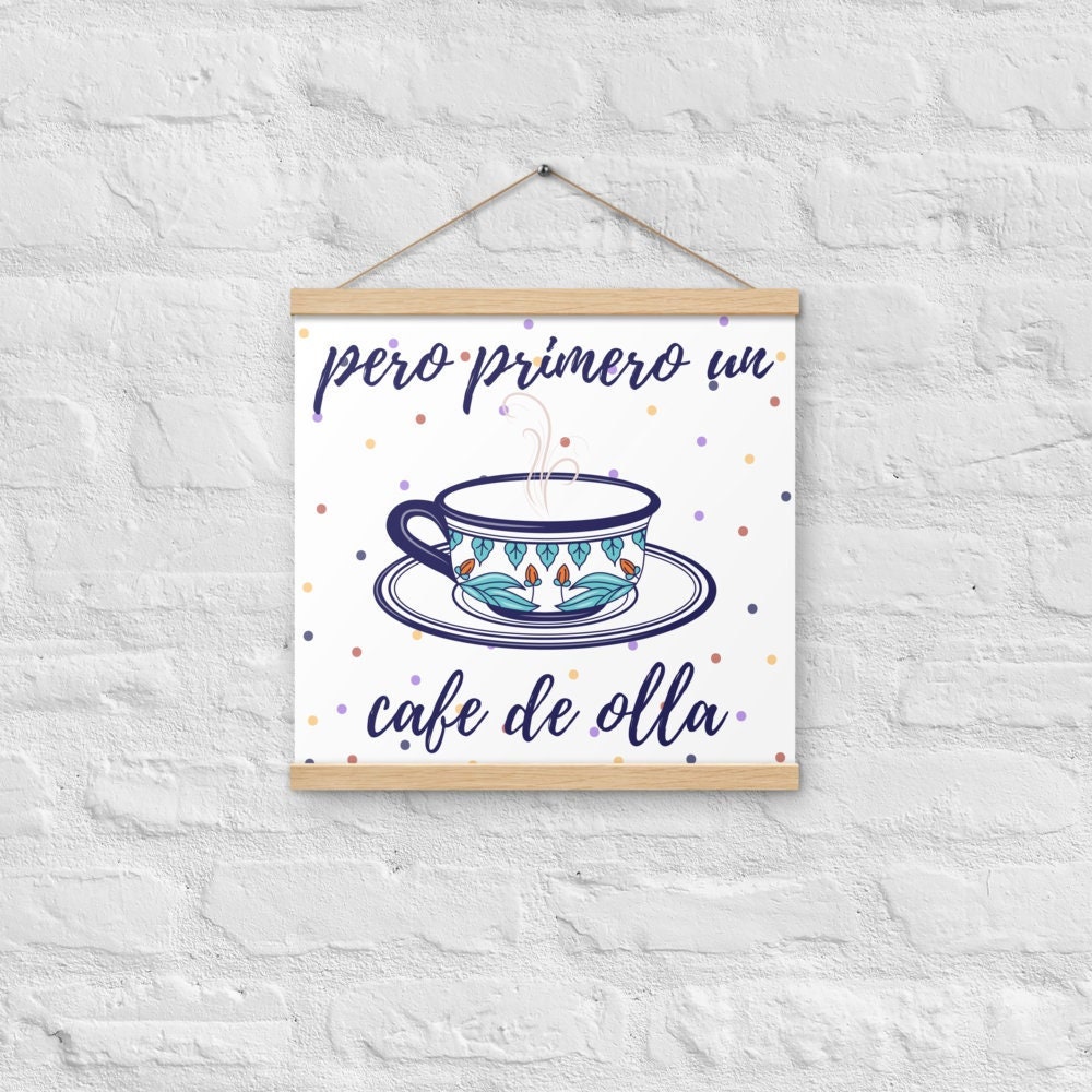 Cafe de Olla Recipe Illustration, Coffee Art Print, Hand-Drawn, Latinx  Food & Drink