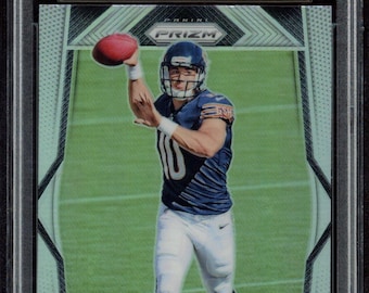 2020 Panini Prizm Mitchell Trubisky Silver Prizm #209 (PSA 9)