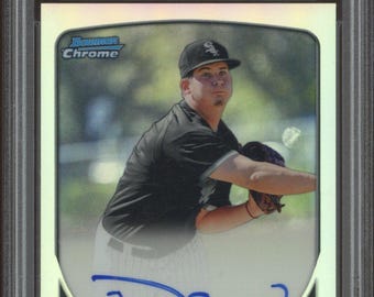 2013 Bowman Chrome Tyler Danish Draft Picks & Prospects Refractor #BCA-TDA (Auto) (PSA 10)