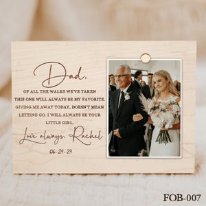 Father of the Bride Gift from Bride, Wedding Gift Dad image 4