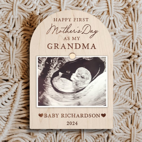 1st MOTHERS Day Card for Grandma, 1st Mothers Day as Grandma, New Grandma Gift, Mothers Day Gift for Grandma, Gift from Baby