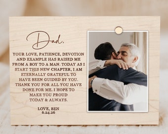 Father of the Groom Gift from the Groom, Wedding Gifts for Father of the Groom, Father of the Groom Gift Ideas, Groom to Dad Gift