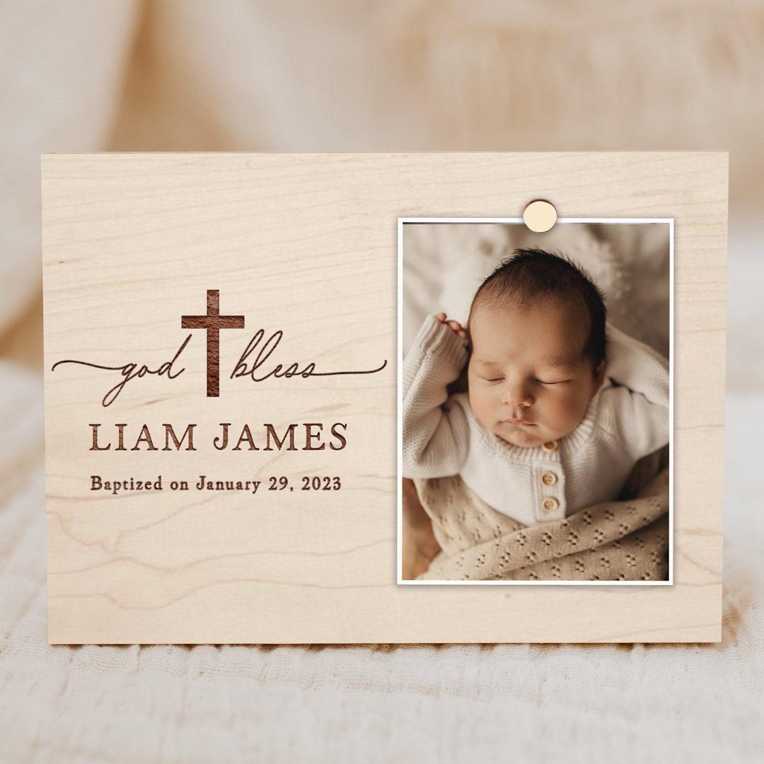 Personalized Baptism Gift, Christening Gifts, Baptism Gifts for Godson, Personalized Baptism