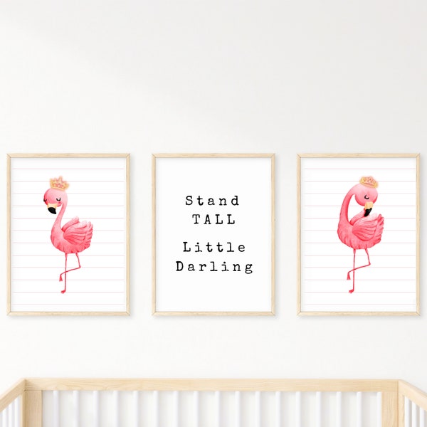 Flamingo Nursery Etsy