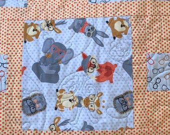 Seeing Eye Friends Crib Quilt