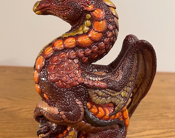Windstone Editions Old Warrior Peacock Dragon - Etsy