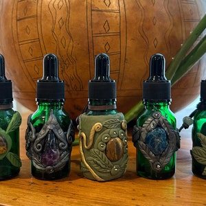 Adorned Altar bottle medicine or oil droppers 15ml (1/2oz)