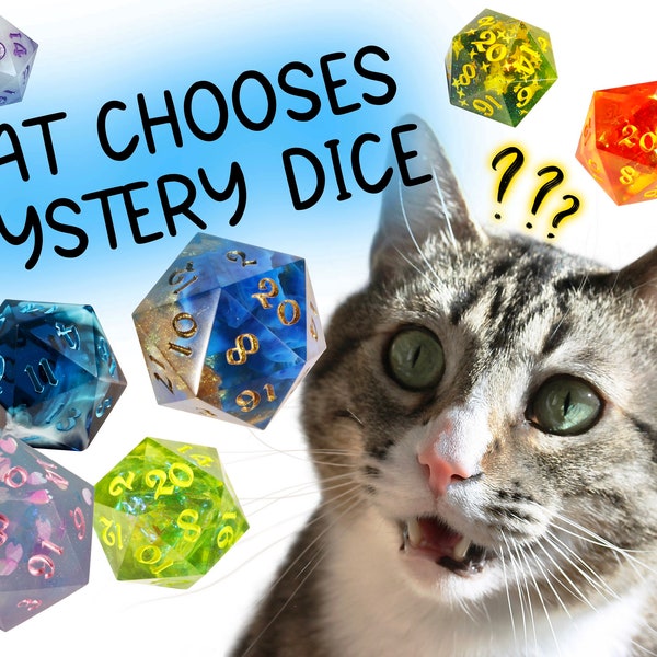 Mystery Dice Chosen by a Cat