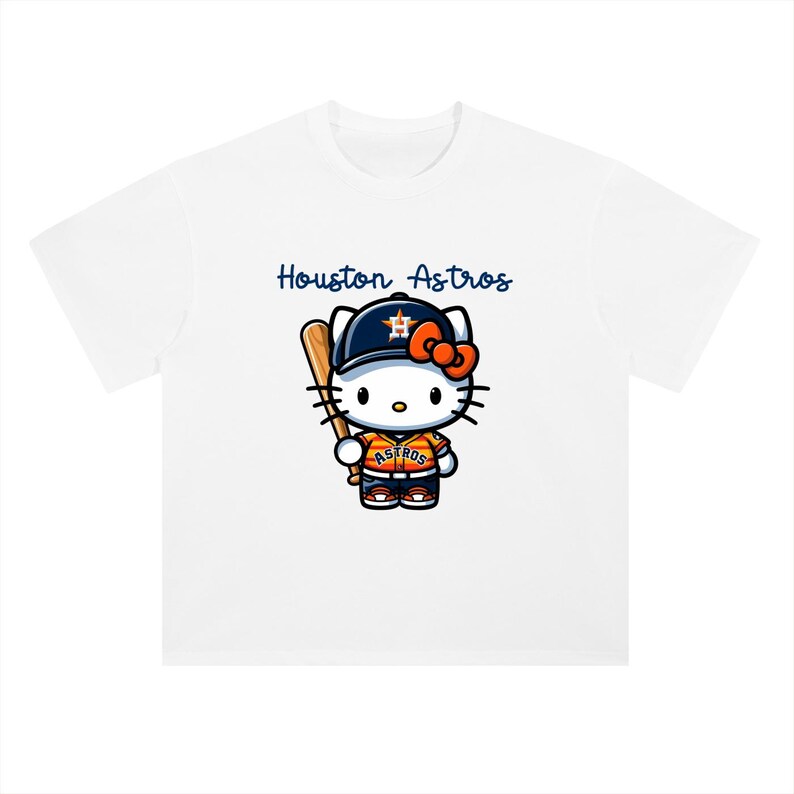 Camiseta de Hello Kitty de los Astros imagen 1