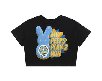 Chicago Sky Peeps Crop Top