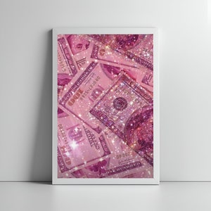 Pink money poster