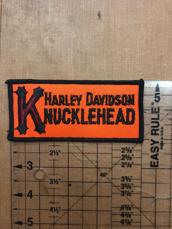 Harley Davidson Knucklehead Patch