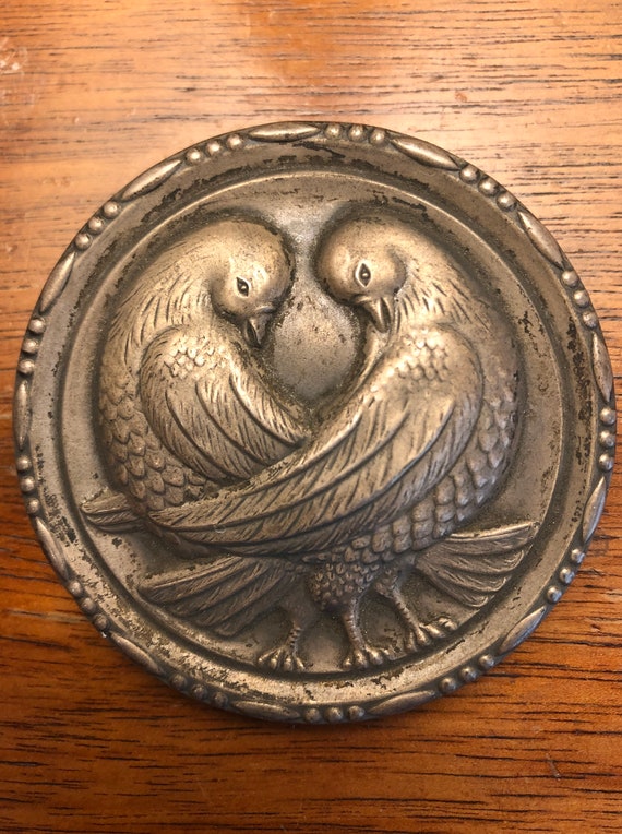 Antique Love Birds Brooch